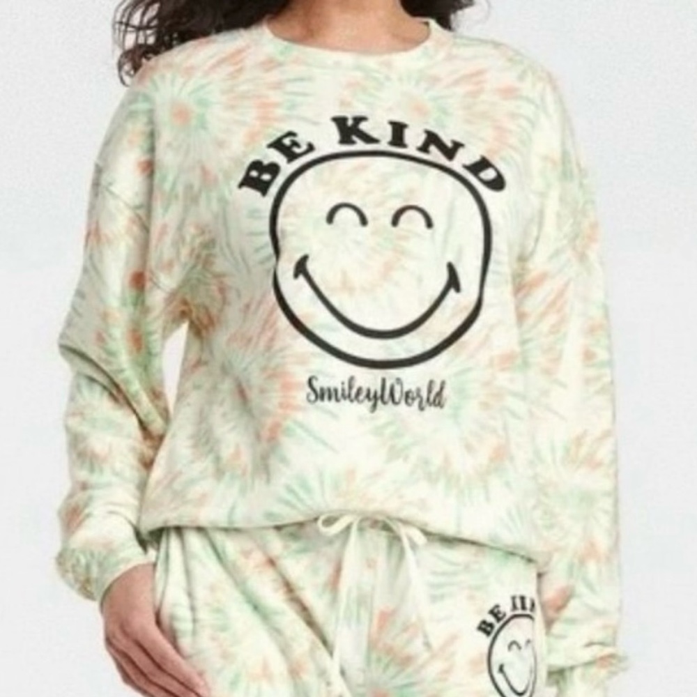 Smiley World Be Kind Sweatshirt